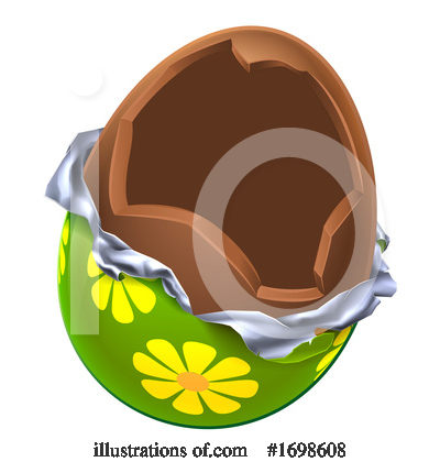 Chocolate Egg Clipart #1698608 by AtStockIllustration