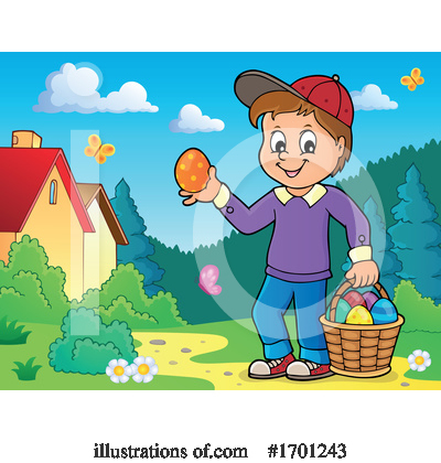 Royalty-Free (RF) Easter Clipart Illustration by visekart - Stock Sample #1701243