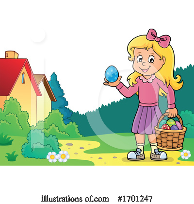 Royalty-Free (RF) Easter Clipart Illustration by visekart - Stock Sample #1701247
