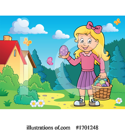 Royalty-Free (RF) Easter Clipart Illustration by visekart - Stock Sample #1701248