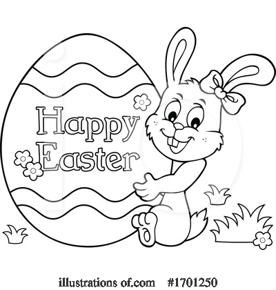 Royalty-Free (RF) Easter Clipart Illustration by visekart - Stock Sample #1701250