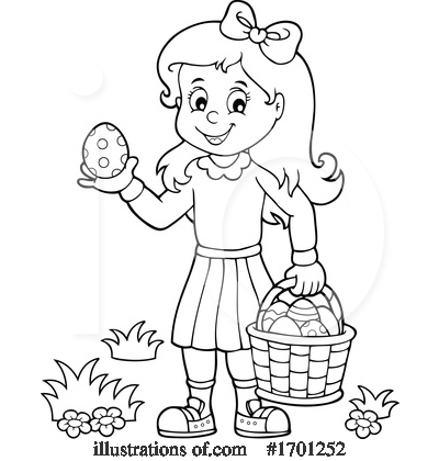 Royalty-Free (RF) Easter Clipart Illustration by visekart - Stock Sample #1701252