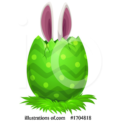 Easter Bunny Clipart #1704818 by Vector Tradition SM