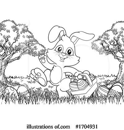 Royalty-Free (RF) Easter Clipart Illustration by AtStockIllustration - Stock Sample #1704931