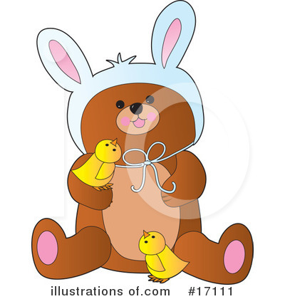 Easter Bunny Clipart #17111 by Maria Bell