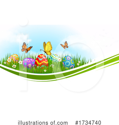 Royalty-Free (RF) Easter Clipart Illustration by Vector Tradition SM - Stock Sample #1734740