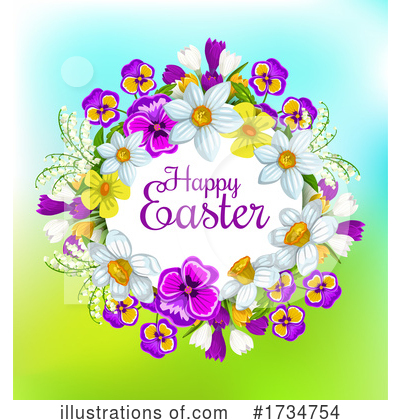 Royalty-Free (RF) Easter Clipart Illustration by Vector Tradition SM - Stock Sample #1734754