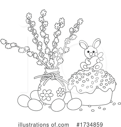 Royalty-Free (RF) Easter Clipart Illustration by Alex Bannykh - Stock Sample #1734859