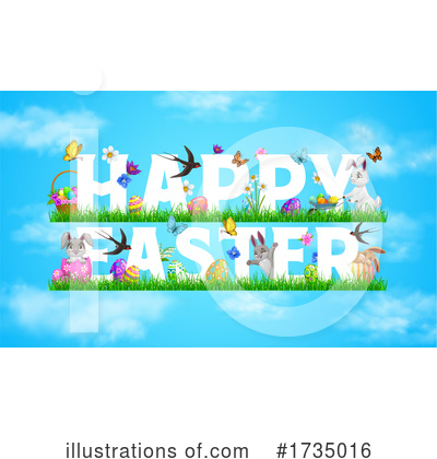 Royalty-Free (RF) Easter Clipart Illustration by Vector Tradition SM - Stock Sample #1735016