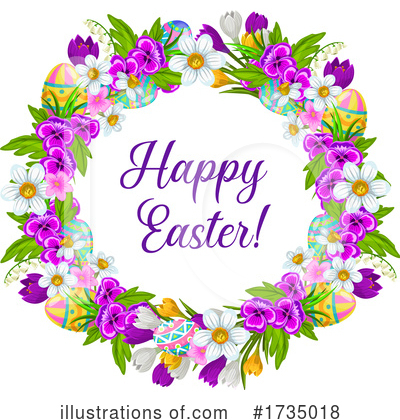 Royalty-Free (RF) Easter Clipart Illustration by Vector Tradition SM - Stock Sample #1735018