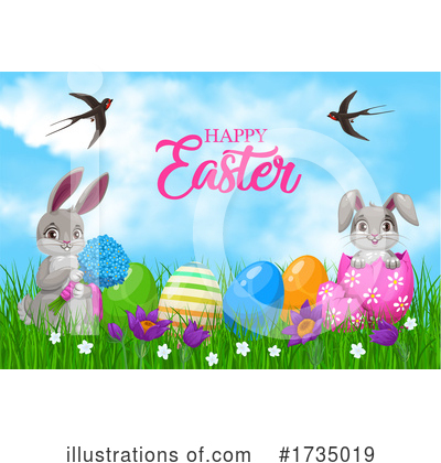 Royalty-Free (RF) Easter Clipart Illustration by Vector Tradition SM - Stock Sample #1735019