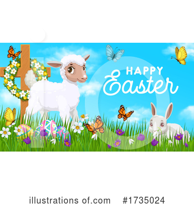Royalty-Free (RF) Easter Clipart Illustration by Vector Tradition SM - Stock Sample #1735024