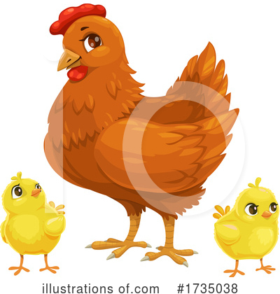 Chick Clipart #1735038 by Vector Tradition SM