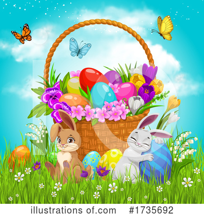 Royalty-Free (RF) Easter Clipart Illustration by Vector Tradition SM - Stock Sample #1735692