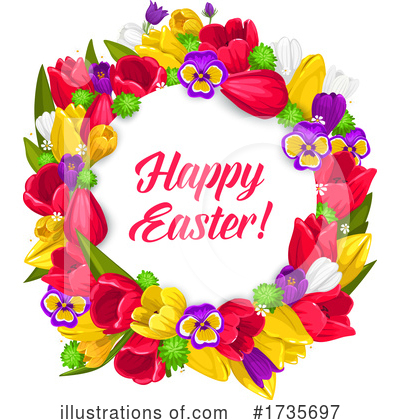 Royalty-Free (RF) Easter Clipart Illustration by Vector Tradition SM - Stock Sample #1735697
