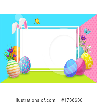 Easter Eggs Clipart #1736630 by Vector Tradition SM