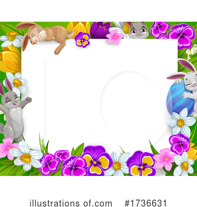 Easter Bunny Clipart #1736631 by Vector Tradition SM