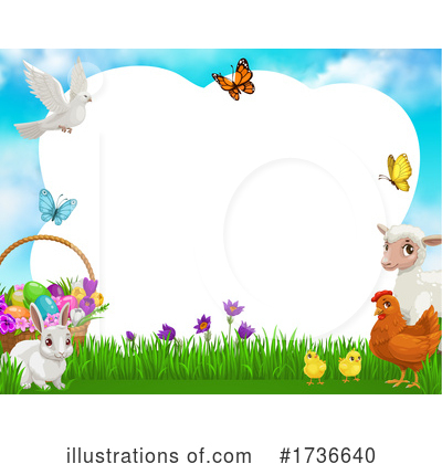 Easter Bunny Clipart #1736640 by Vector Tradition SM