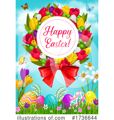 Royalty-Free (RF) Easter Clipart Illustration by Vector Tradition SM - Stock Sample #1736644