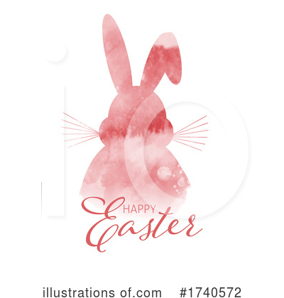 Easter Bunny Clipart #1740572 by KJ Pargeter