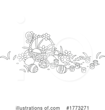 Royalty-Free (RF) Easter Clipart Illustration by Alex Bannykh - Stock Sample #1773271
