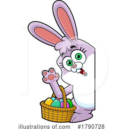 Royalty-Free (RF) Easter Clipart Illustration by Hit Toon - Stock Sample #1790728