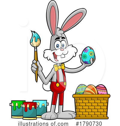 Royalty-Free (RF) Easter Clipart Illustration by Hit Toon - Stock Sample #1790730