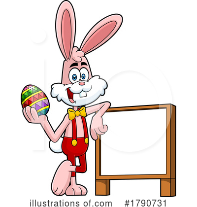 Royalty-Free (RF) Easter Clipart Illustration by Hit Toon - Stock Sample #1790731