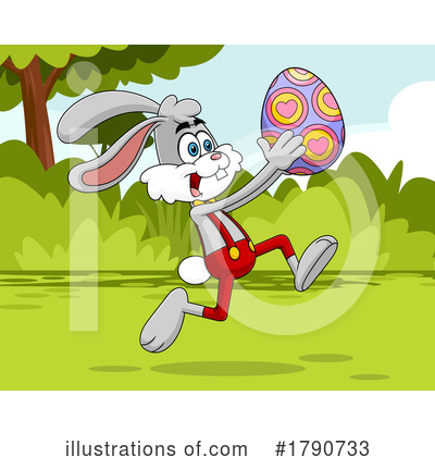 Royalty-Free (RF) Easter Clipart Illustration by Hit Toon - Stock Sample #1790733