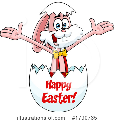 Royalty-Free (RF) Easter Clipart Illustration by Hit Toon - Stock Sample #1790735