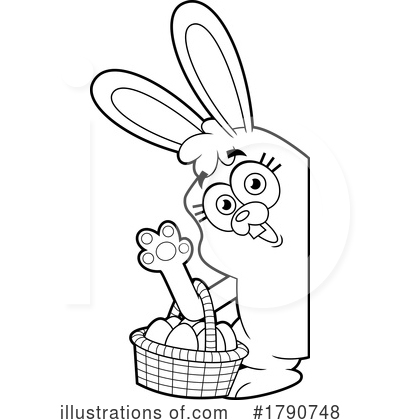 Royalty-Free (RF) Easter Clipart Illustration by Hit Toon - Stock Sample #1790748