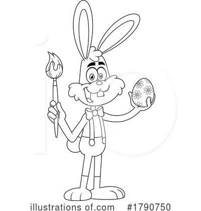 Royalty-Free (RF) Easter Clipart Illustration by Hit Toon - Stock Sample #1790750