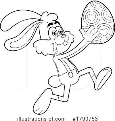 Royalty-Free (RF) Easter Clipart Illustration by Hit Toon - Stock Sample #1790753