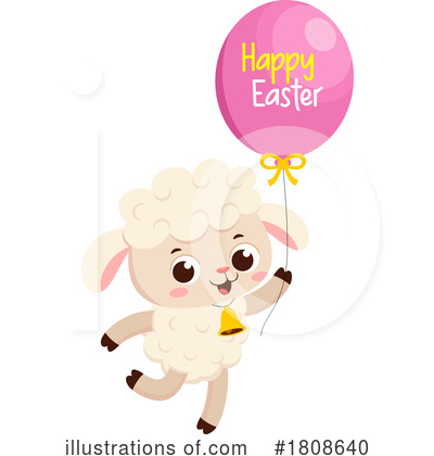 Royalty-Free (RF) Easter Clipart Illustration by Hit Toon - Stock Sample #1808640