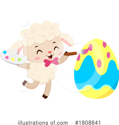 Royalty-Free (RF) Easter Clipart Illustration by Hit Toon - Stock Sample #1808641