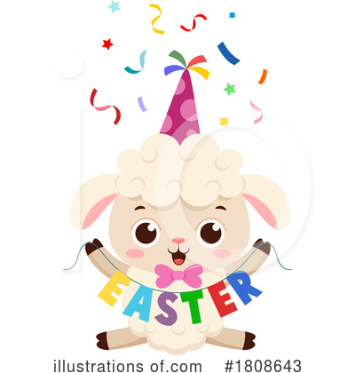 Royalty-Free (RF) Easter Clipart Illustration by Hit Toon - Stock Sample #1808643