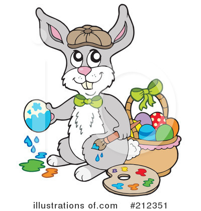 Royalty-Free (RF) Easter Clipart Illustration by visekart - Stock Sample #212351