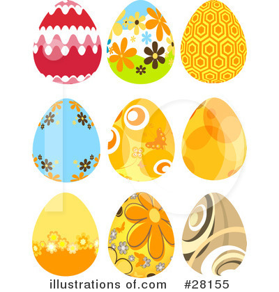Royalty-Free (RF) Easter Clipart Illustration by KJ Pargeter - Stock Sample #28155
