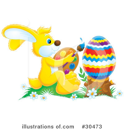 Royalty-Free (RF) Easter Clipart Illustration by Alex Bannykh - Stock Sample #30473