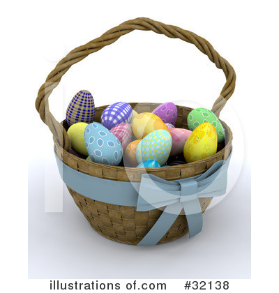 Royalty-Free (RF) Easter Clipart Illustration by KJ Pargeter - Stock Sample #32138