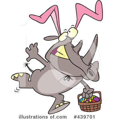 Royalty-Free (RF) Easter Clipart Illustration by toonaday - Stock Sample #439701