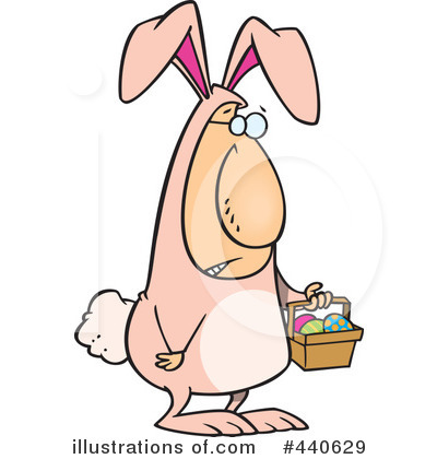 Easter Eggs Clipart #440629 by toonaday