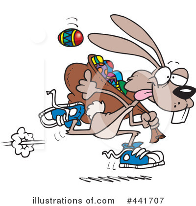 Easter Eggs Clipart #441707 by toonaday