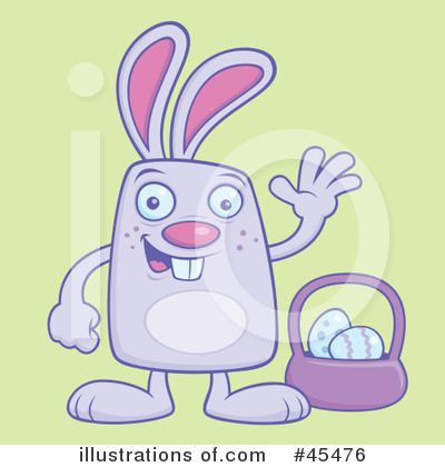 Royalty-Free (RF) Easter Clipart Illustration by John Schwegel - Stock Sample #45476