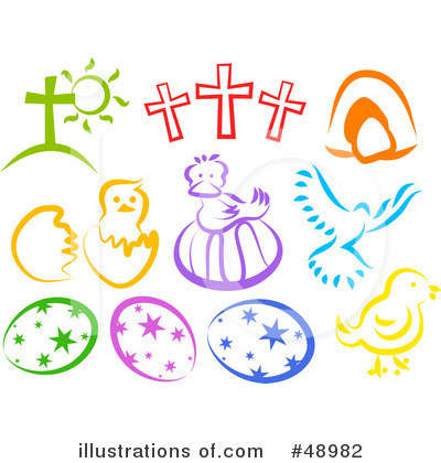 Royalty-Free (RF) Easter Clipart Illustration by Prawny - Stock Sample #48982