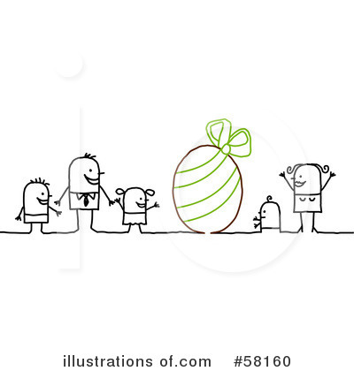 Royalty-Free (RF) Easter Clipart Illustration by NL shop - Stock Sample #58160