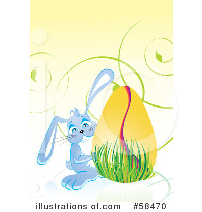 Easter Bunny Clipart #58470 by MilsiArt