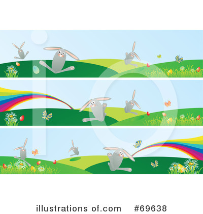 Easter Bunny Clipart #69638 by MilsiArt