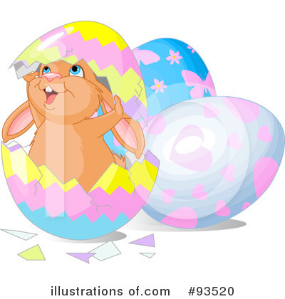 Royalty-Free (RF) Easter Clipart Illustration by Pushkin - Stock Sample #93520