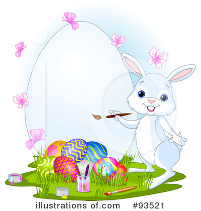 Royalty-Free (RF) Easter Clipart Illustration by Pushkin - Stock Sample #93521